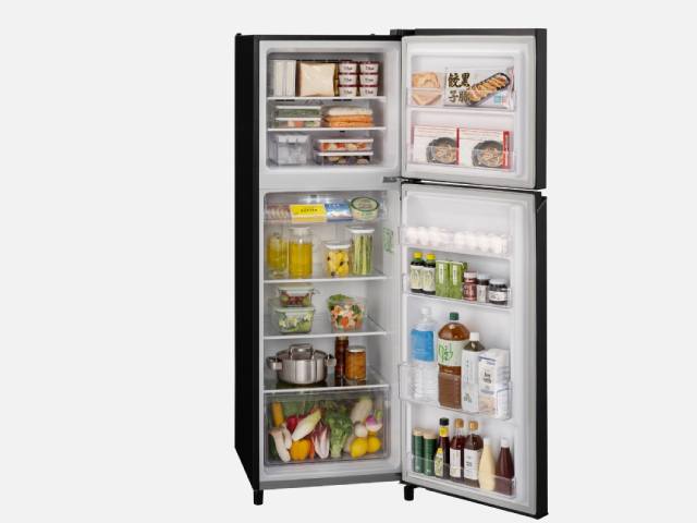 �ڤ������ʡۥѥʥ��˥å� �����������¢�� 2�ɥ� 248L NR-B253T(K) �ޥåȥ֥�å� ��55.5cm��������