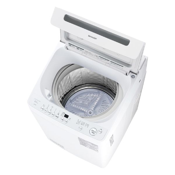 シャープ SHARP 全自動洗濯機 穴なし槽シリーズ 洗濯脱水 8.0kg