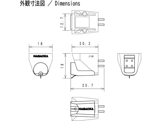 NAGAOKA ʥ MMȥå JEWELTONE JT80LB