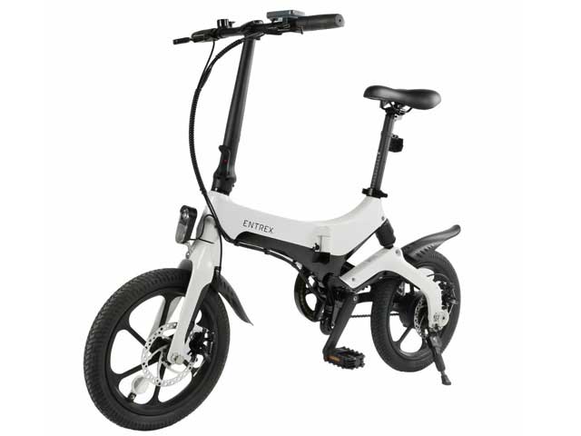 メーカー直送品】アントレックス 折り畳み電動アシスト自転車 ENTRE