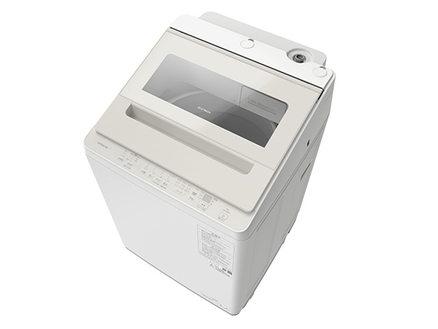 日立 HITACHI 全自動洗濯機 ビートウォッシュ 8kg サテンベージュ BW