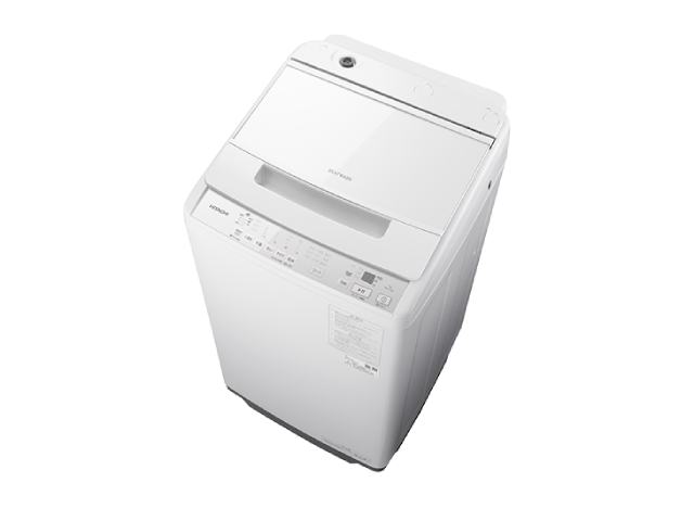 Ω HITACHI ư ӡȥå 7.0kg BW-V70K(W) ۥ磻