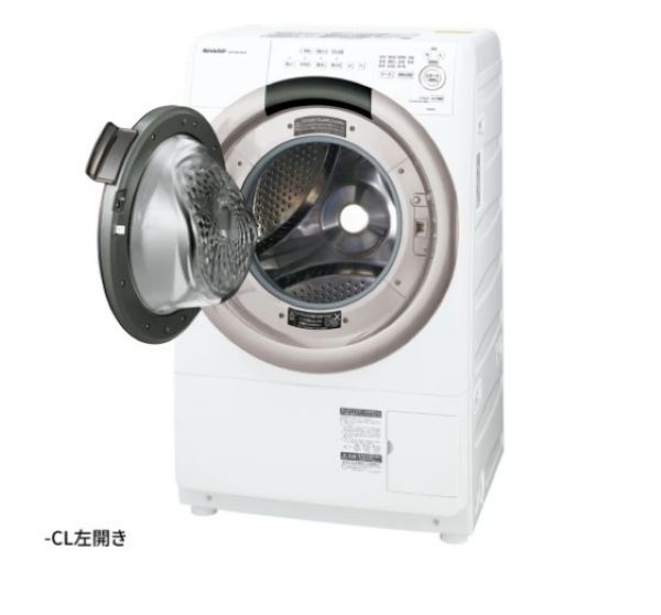 SHARP シャープ ドラム式洗濯乾燥機 左開き 洗濯脱水7kg／乾燥3.5kg