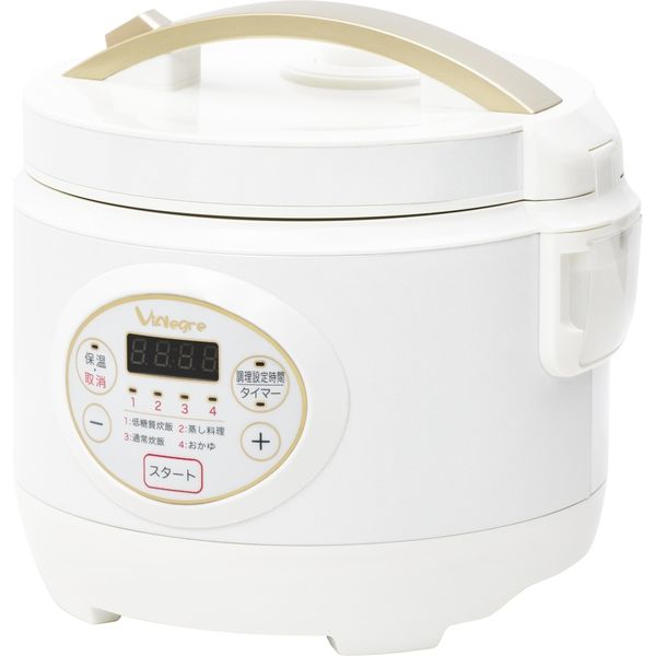 ViAlegre ビアレグレ VI-RCL3A-WT 糖質カット炊飯器