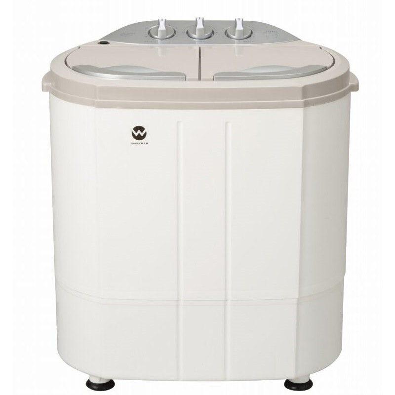 CBジャパン TOM-05W ミニ二槽式洗濯機 ウォッシュマン