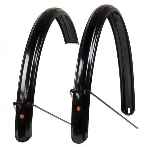650b Zeppelin Fenders 52mm Silver / Black