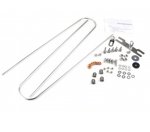 650b Zeppelin Fenders 52mm Silver / Black