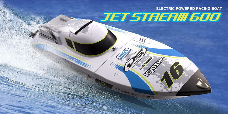 【新品未使用】京商 ジェットストリーム 600 ラジオコントロール電動ボート EP ジェットストリーム 600