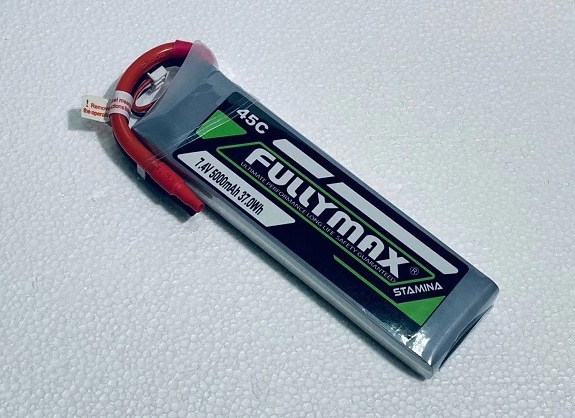 FULLYMAX Lipo 5000mAh/45C-2S | 電池・充電機,リチュームポリマー