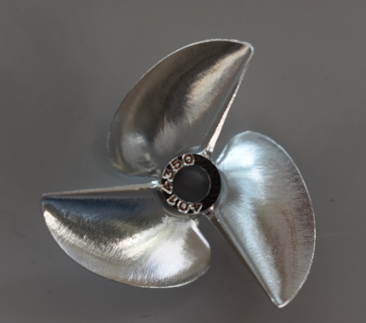 アルミ製スクリュー3枚 | スクリュー,パワーボート | | モデルショップ
