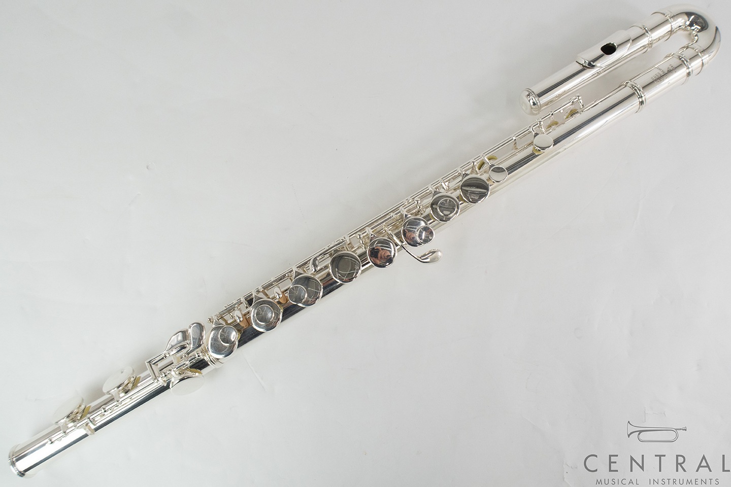 フルート楽器セット プロ仕様の16穴シルバーメッキ初心者向け練習用