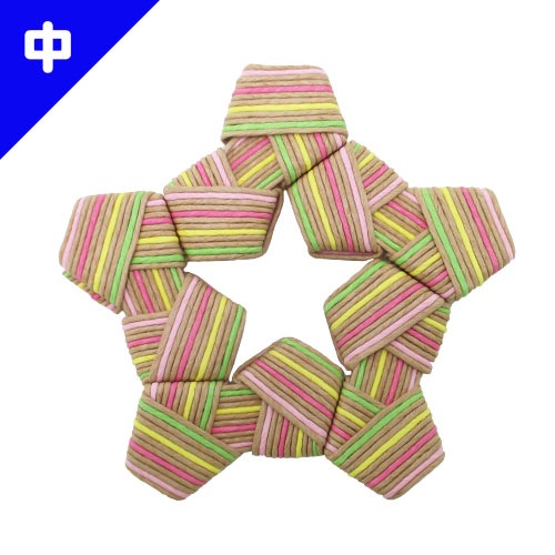 格安 激安 クラフトバンド 紙バンド 専門店 M Sfactory 星型のなべしき コースターレシピ