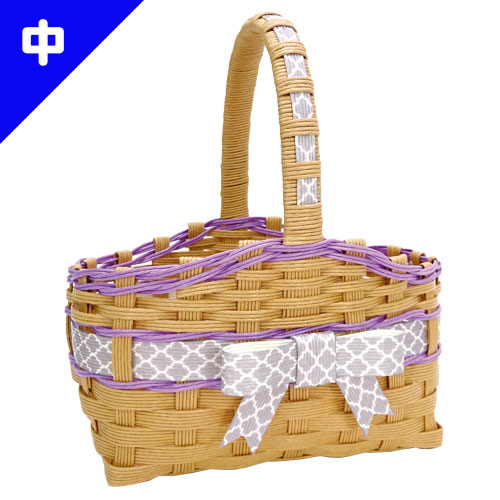 格安 激安 クラフトバンド 紙バンド 専門店 M Sfactory Decoバンドのミニかごレシピ