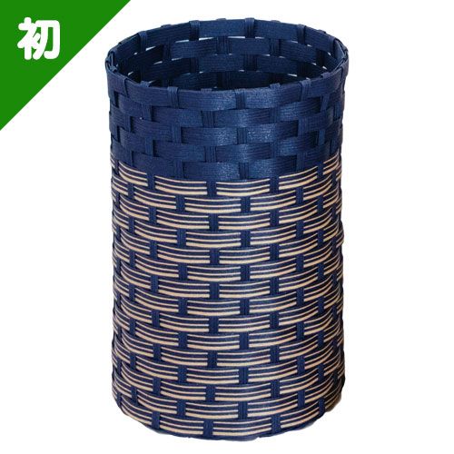 ちこmomページ　クラフトバンド　ゴミ箱2個 How to make a paper band trash can #1 - YouTube