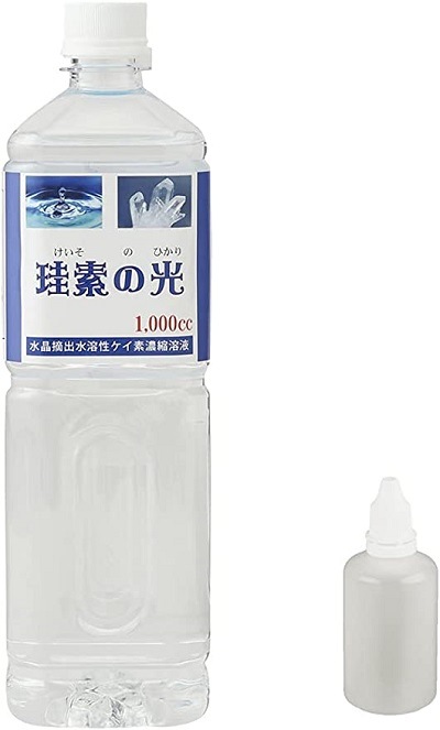 ≪全国送料無料≫○体に良いとの噂で有名!超人気の水溶性ケイ素が、お