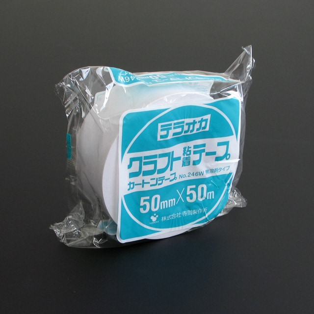 [1������]50mm��50m �ۥ磻�� �򤤥���ܡ���ˤ� �����ȥ�ơ��� No.246W ���������