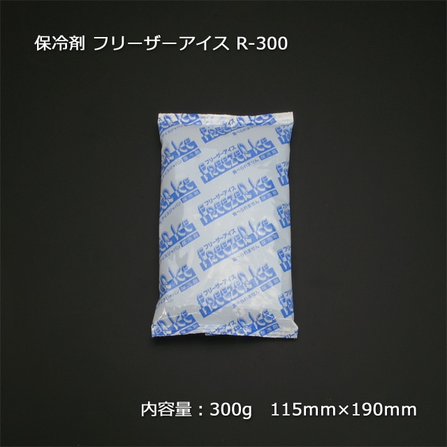 保冷剤 フリーザーアイス R-300（300g/115×190）【送料無料/代引不可
