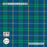 1束商品]包装紙（コート66.3g）ウールチェック B 半切 750×528（50枚