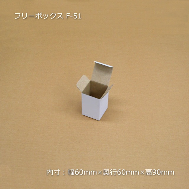 F-51（内寸60×60×90）フリーボックス（10枚/束） の通販｜梱包名人