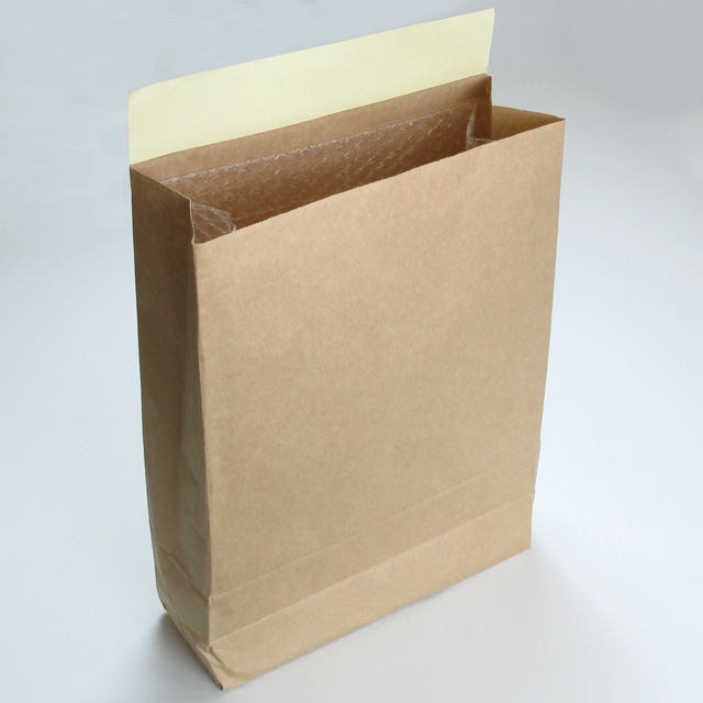 大（320×115×420＋55）クッション付クラフト宅配袋【送料無料/代引不可