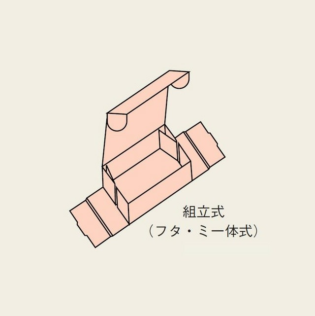 Z-19（内寸225×225×80）ナチュラルボックス（10枚/束） の通販｜梱包名人