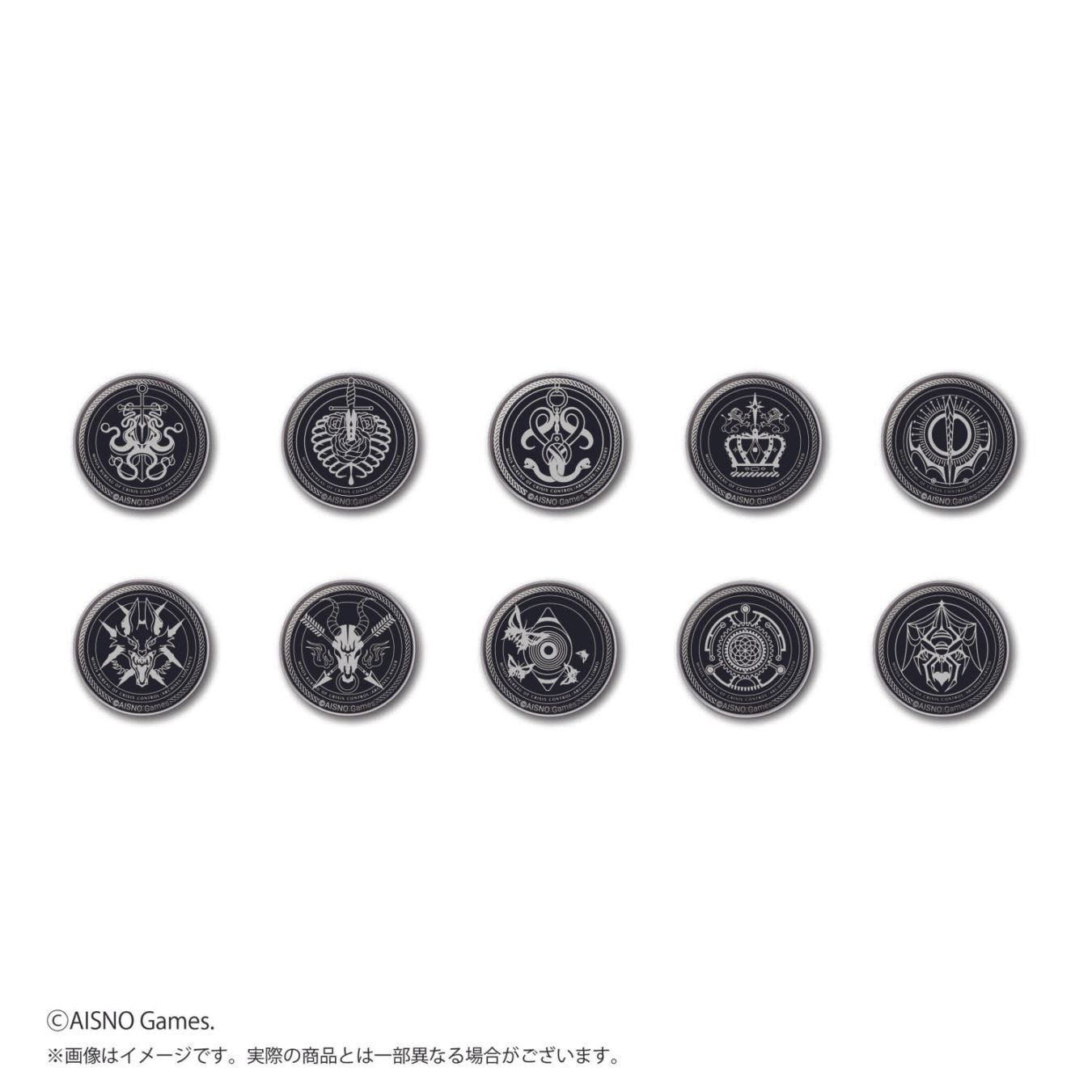 【無期迷途】原罪メタルピンズ　38mm（BOX）