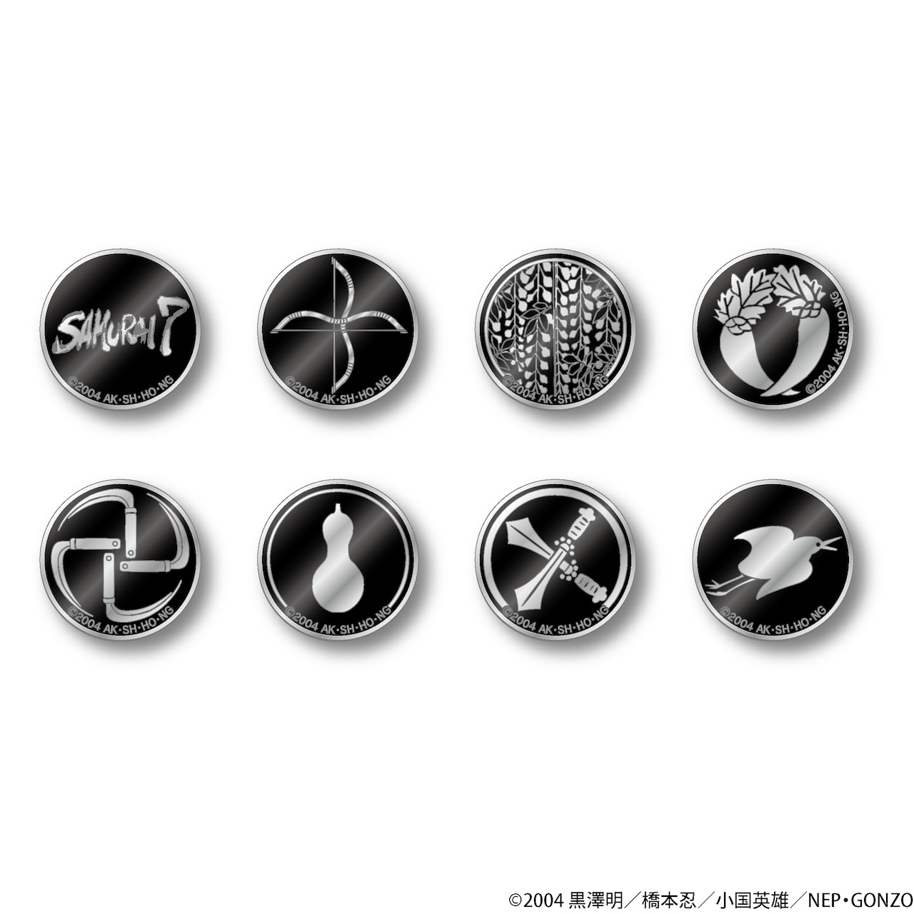 【SAMURAI7】メタルピンズ(単品)
