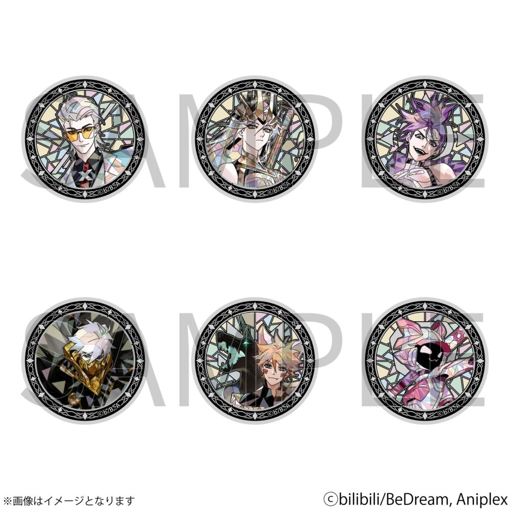 【2月発送】 アニメ「TO BE HERO X」 トレーディング メタルバッジ グラスチル 【単品】