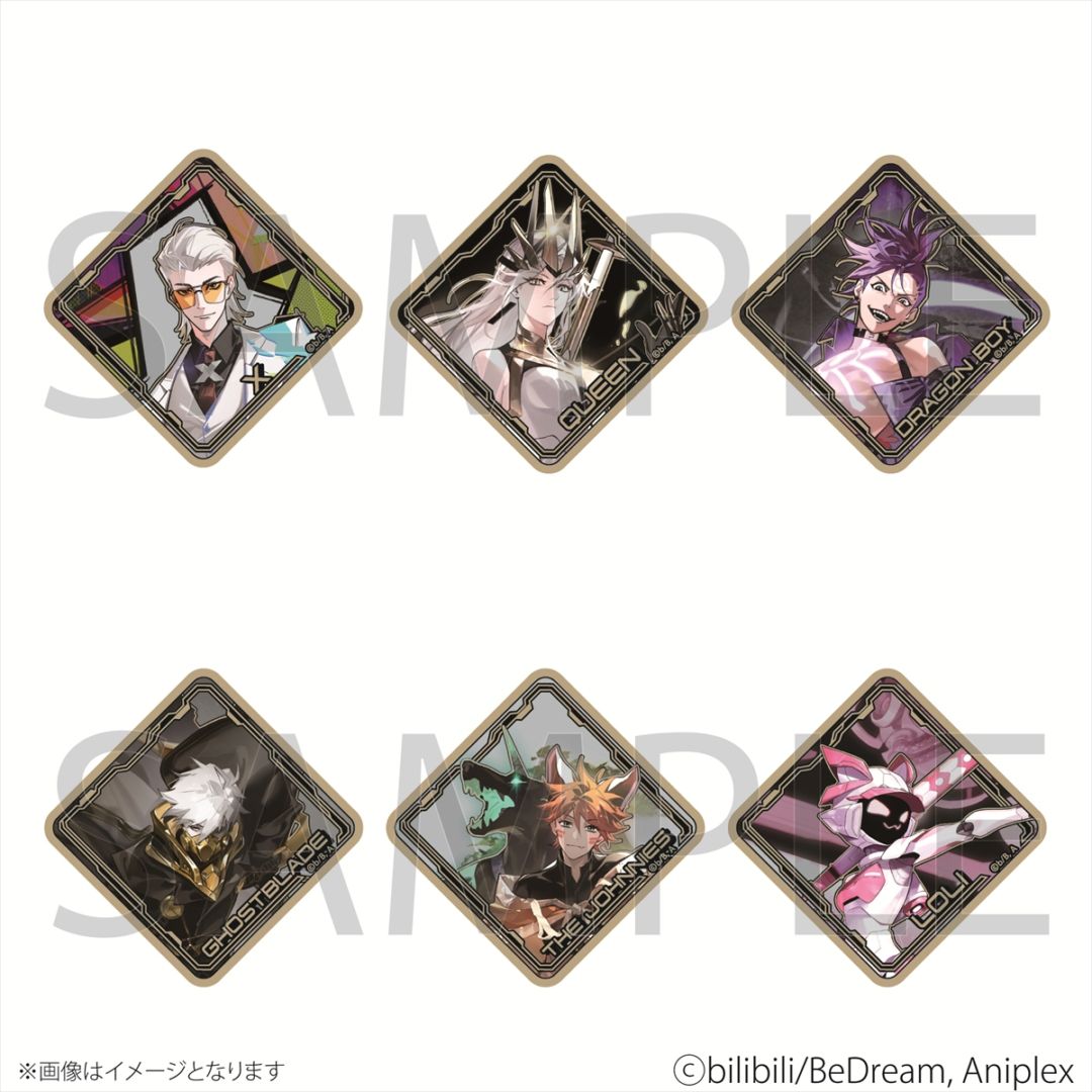 【2月発送】 アニメ「TO BE HERO X」 メタルバッジ Quad Series