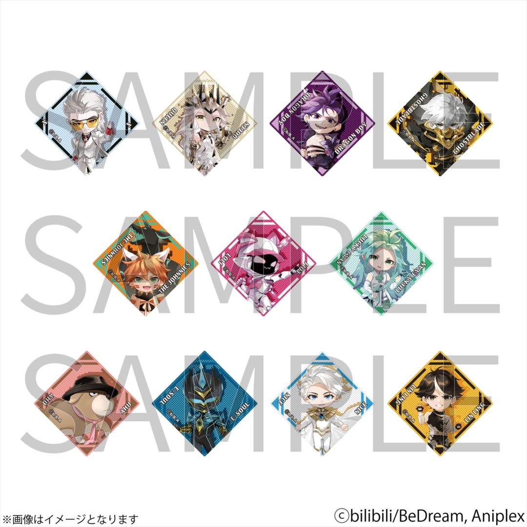 【2月発送】アニメ「TO BE HERO X」 ミニキャラ トレーディング ドームステッカー 【単品】