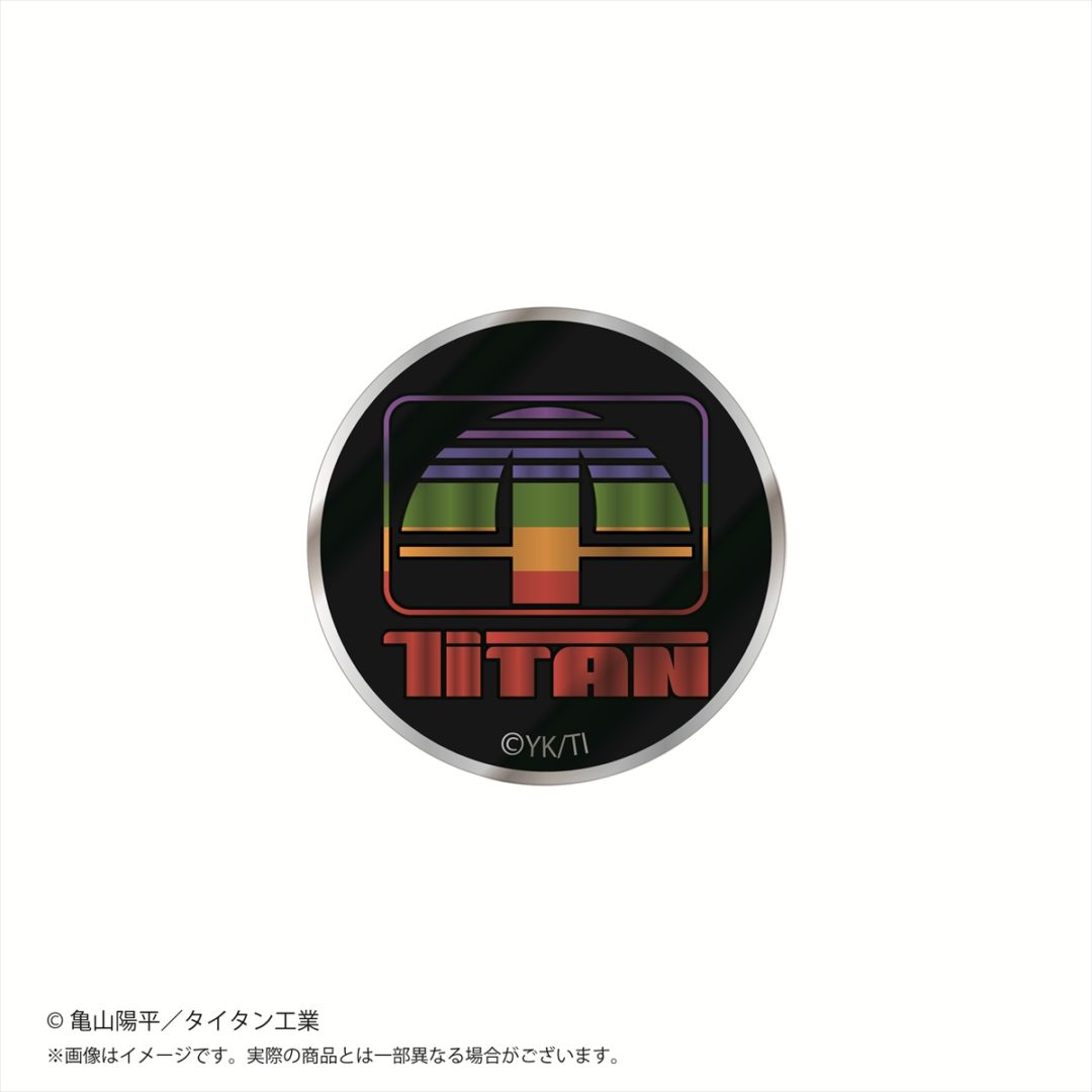 銀河特急 ミルキー☆サブウェイ タイタン工業社章ピンズ