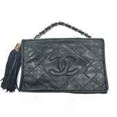 【ヴィンテージ】シャネル フリンジチェーンショルダー マトラッセ【中古】1番台|シャネル|ブランドから探す
