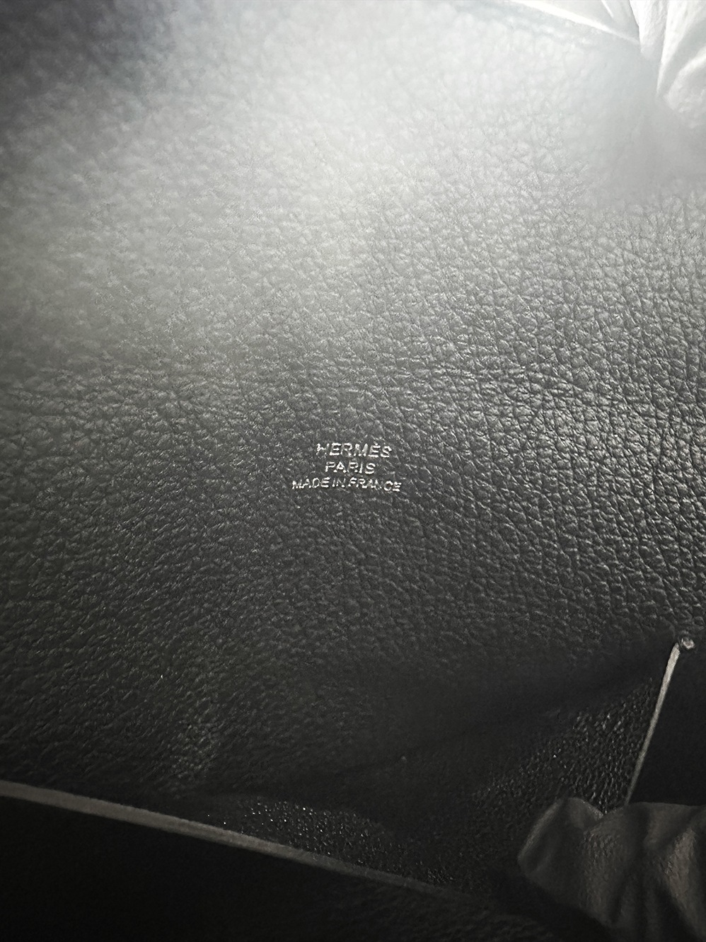 【新品未使用】HERMES エルメス ヴィドポッシュ Videpoches ショルダー レディース メンズ バッグ トゴ ノワール シルバー 金具【W刻印/2024年製】