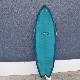 USED, FREE FLOW 5'8" QUAD FISH