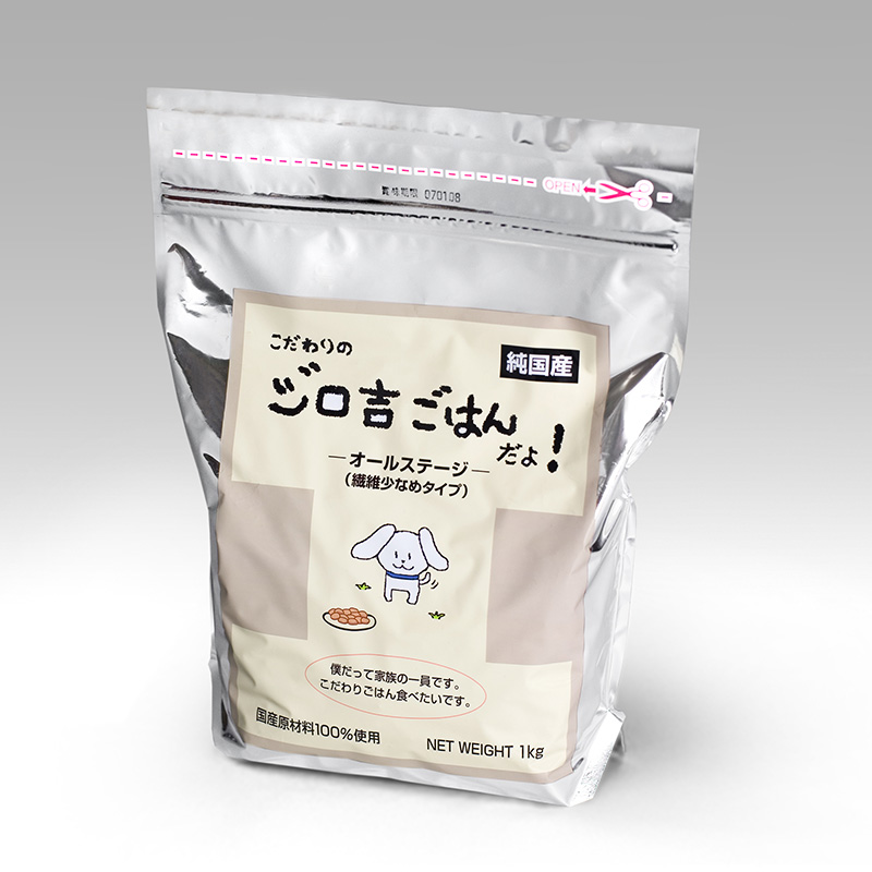 作造ジロ吉 こだわりのジロ吉ごはんだよ！・Dog・オールステージ・繊維少なめ