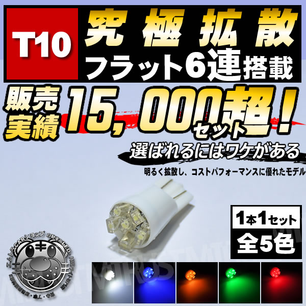 LED T10 ĶȻ եå 6Ϣ Х֡ݥ ʥС 饤󥹥 롼 ɥ ƥ˺Ŭۥ磻 ֥롼  ꡼ åɤġ1Ĳʡ1ݾաۡڥѥ Ȼ 뤤ۡڼưѡۡڥȥ