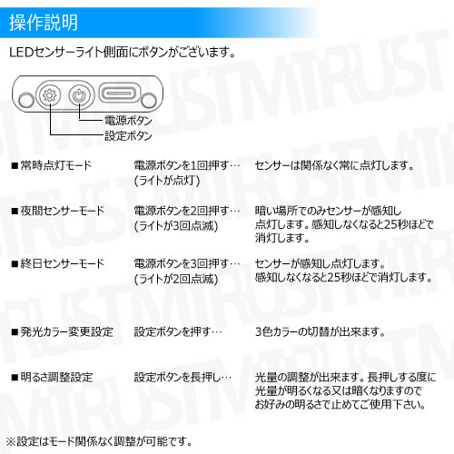 ���� LED �ʹ� ���󥵡��饤�� 40cm 1�� �ܥǥ����顼 �֥�å� ����С��ڿʹ����󥵡� 3������ ̵�ʳ� Ĵ�� �ޥ��ͥå� USB ���� �����ɥ쥹 ���� ���� ���� ���� ���������å� ��Ǽ ­�� ���� ���� ������ ����� �ҳ��� ������ ���� ����� ����饤�ȡۥ����