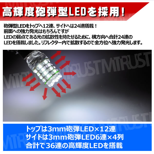 LED T20 å ̵ ֥ ˤ 36Ϣ åʥ󥰥 ݥ ֥졼 ȥåץ ơסۥ磻 ֥롼  åɡ1Ĳʡڼưѡۡ1ݾաۡڥȥ