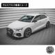�ޥ����ȥ�ǥ����� AUDI A3 Sedan 8Y (2024-) ���� �����ɥ������ȥǥ��ե塼���� ver1 �������֥�å��ڥ����ǥ� ��åץ��ݥ��顼 ������ �� Maxton Design �ɥ쥹���å� �������� �ۥ���ȥ�