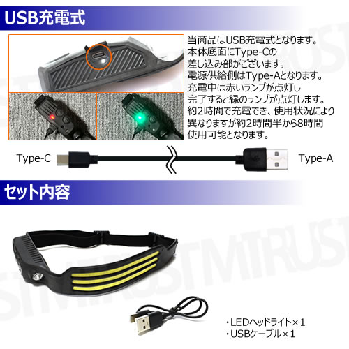 COB & XPE LED إåɥ饤ȡ6ѥȯ ⡼ 󥵡 IPX4 ɿ Ķ USB  إåɥ 磻ɾȼ ݥåȾȼ ȥɥ  л     祮 λ    ɺ  ۡڥȥ