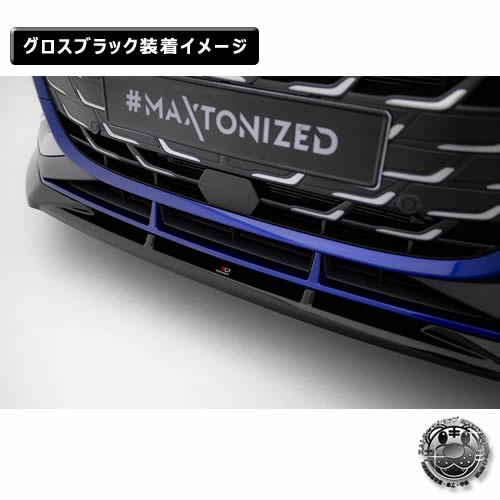 �ޥ����ȥ�ǥ����� AUDI A3 S-LINE Sedan 8Y (2024-) ���� �ե���ȥ��ץ�å��� ver1 �������֥�å��ڥ����ǥ� ��åץ��ݥ��顼 ������ �� Maxton Design �ɥ쥹���å� �������� �ۥ���ȥ�