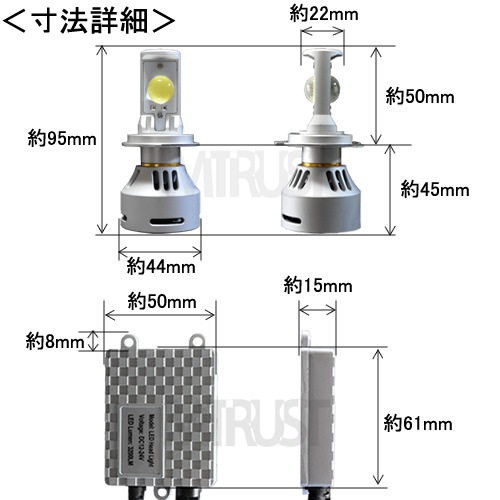 LED �ե������� HB4 H8 H11 H16 �������������ǽ 30W 3200�롼��� CREE�� Xlamp MT-G2��� ̵���� 12v/24v�б� ��6000K ��ѥե��� ����ߥҡ��ȥ��� �ǿ�Ķ�����Х饹�Ⱥ��ѡ��ڥ���ȥ��