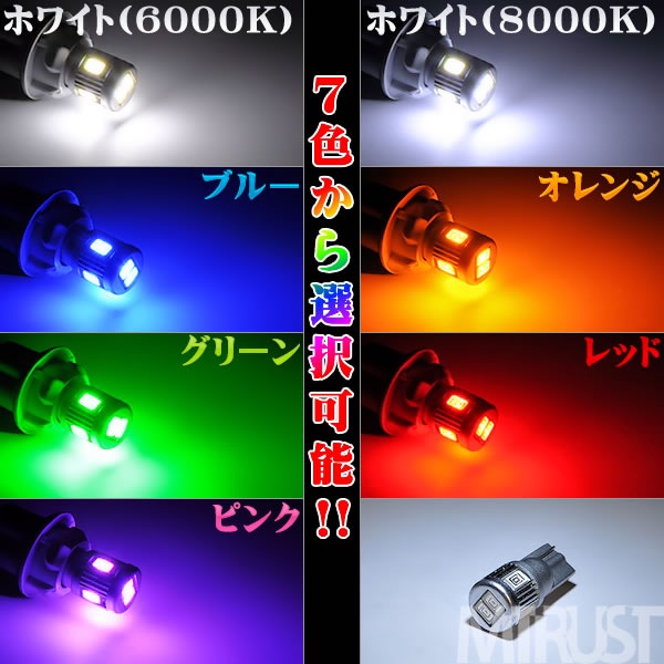 �ʥ�С� �饤���󥹥��� LED T10 ���� samsung ���ॹ���� 5630 �ϥ��ѥ SMD 6Ϣ 3��å� ��1�Ĳ��ʡۡ�6000K��8000K���֥롼������󥸡����꡼�󡦥�åɡ��ԥ󥯡� ����ߥҡ��ȥ��󥯡��ǥ�����B21W�� �ǥ����롼���� B21A�Ϥ˺�Ŭ��1�����ݾ��աۡڥ���ȥ��