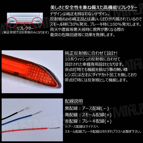 LEDե쥯 եС  å 10  åȯ Bס10 WISH ե쥯 ֥졼 ֥졼ݥ ⡼Ϣư 򴹡ۡڥȥ