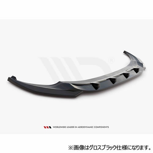 �ڼ�����ȯ���ʡۥޥ����ȥ�ǥ����� �ե��륯������� �ƥ������� R (2020-2024) ���� �ե���ȥ��ץ�å��� ver3 �������֥�å���Volkswagen Tiguan ��åץ��ݥ��顼 ������ �� Maxton Design �ɥ쥹���å� �������� �ۥ���ȥ�