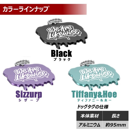 ڼȯʡ 饤磻  ɥå ɥåסLIKEWISE LW THE DRIP DOGG TAGS USDM JDM US  ݥ ɥ쥹å ۥȥ