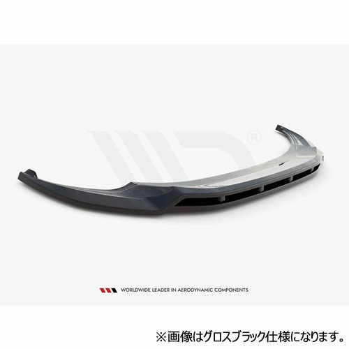 �ڼ�����ȯ���ʡۥޥ����ȥ�ǥ����� �ե��륯������� �ƥ������� R-LINE (2020-2024) ���� �ե���ȥ��ץ�å��� ver1 �������֥�å���Volkswagen Tiguan ��åץ��ݥ��顼 ������ �� Maxton Design �ɥ쥹���å� �������� �ۥ���ȥ�