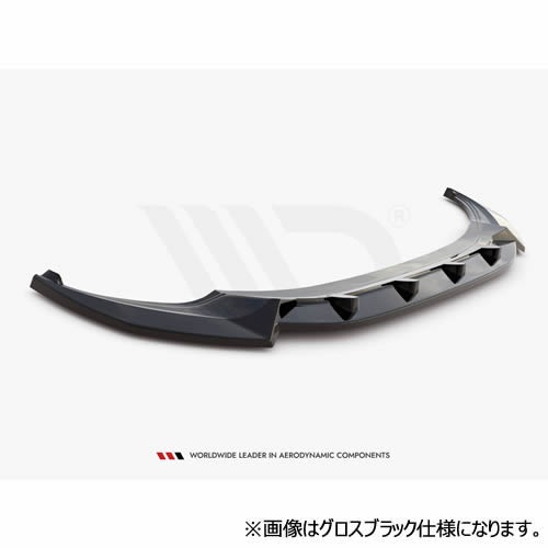 �ڼ�����ȯ���ʡۥޥ����ȥ�ǥ����� �ե��륯������� �ƥ������� R-LINE (2020-2024) ���� �ե���ȥ��ץ�å��� ver2 �������֥�å���Volkswagen Tiguan ��åץ��ݥ��顼 ������ �� Maxton Design �ɥ쥹���å� �������� �ۥ���ȥ�