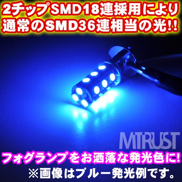LED �ե������� H3 2���å�SMD18Ϣ��36Ϣ����ܡ�ȯ�����顼�ϡ��ۥ磻���򡦥֥롼�ġ�����󥸡����꡼���С��ԥ󥯤�������ġ���1�����ݾ��աۡڥ���ȥ��