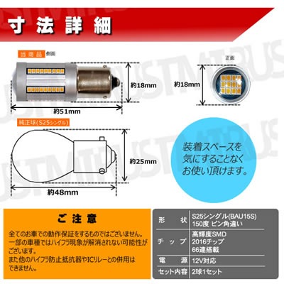 ���ݾ��ա�LED S25 ���󥰥� 150�� �ԥ�Ѱ㤤 BAU15S �б� ����¢ �����󥫡��� LED �Х�� SMD66Ϣ ����󥸡� 2016���å� ���뤤 ���ƥ륹 ����ߥҡ��ȥ��� SMD �ϥ��ѥ �Ȼ� ����󥻥顼 ��˥� �ϥ��ե� �ɻ� �� CANBUS ��� �񹳴�ۥ���ȥ�